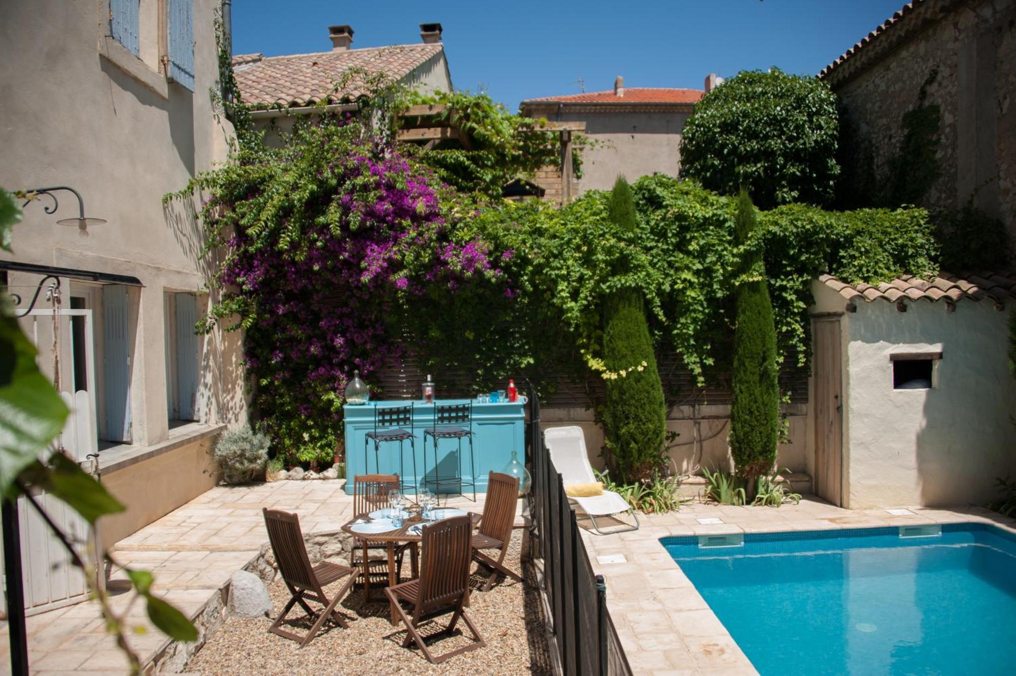 Maison Pelissier Bed And Breakfast With Sweeming Pool Cuxac-dʼAude Esterno foto